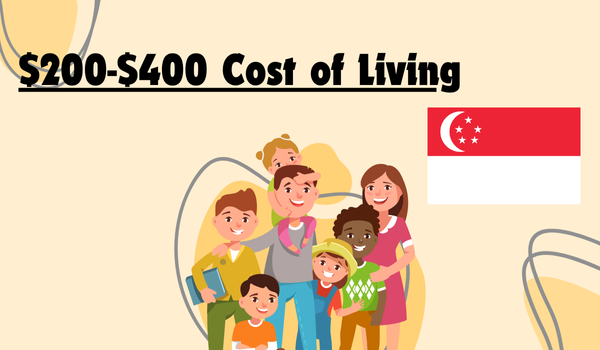 $200-$400 Cost of Living