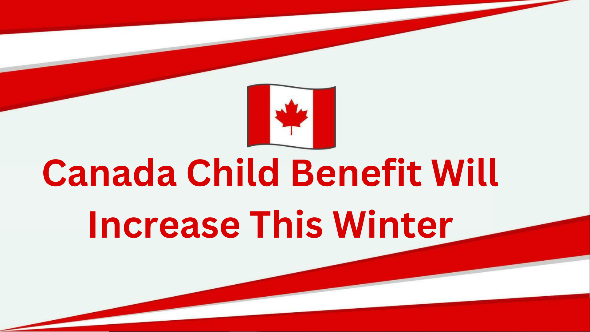 Child Benefit Will Increase This Winter