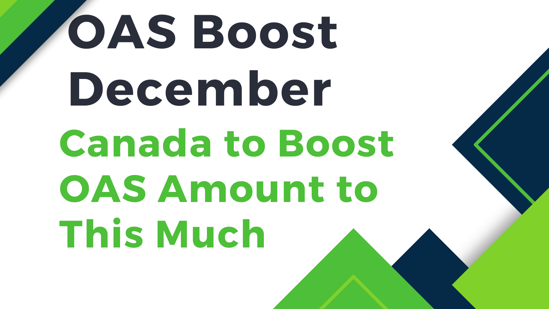 OAS Boost December