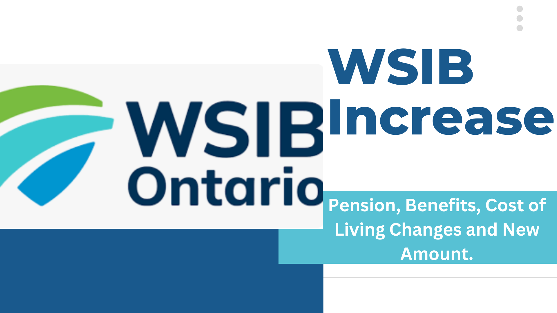 WSIB Increase